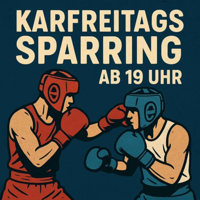 Feiertag oder frei? Egal – wir trainieren trotzdem! 💪 

Diesen Karfreitag ab 19 Uhr gibt’s durchgängig klassisches Kickbox-Sparring. 🥊

Wir wünschen euch frohe Ostern und ein erholsames, langes Wochenende!

#Karfreitag #Sparring #Osterhase #Vereinsfarben #Karate #kickboxen #hamburgbergedorf #svcnkickboxen #svcnkarate
